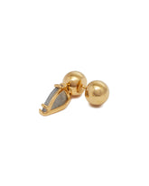 Half Cut Labrodite Earring - Women's jewelry | PLP | dAgency