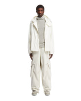 White Hooded Jacket | PDP | dAgency