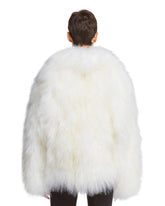 White Fur Short Coat | PDP | dAgency