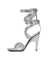 Silver Cosmo Sandals | PDP | dAgency