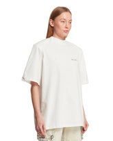 White Logoed T-Shirt | PDP | dAgency