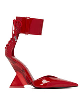 Red Ankle Strap Pumps - the attico women | PLP | dAgency