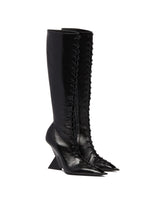Black Pyramid Wedge Boots - Women's boots | PLP | dAgency