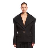Black Stretch Blazer - Women's jackets | PLP | dAgency