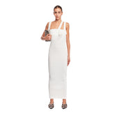 White Jersey Midi Dress - the attico women | PLP | dAgency