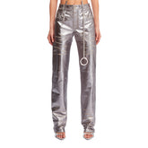 Silver Mirror Destroyed Pants - Women's trousers | PLP | dAgency