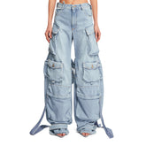 Blue Denim Long Pants - Women's jeans | PLP | dAgency