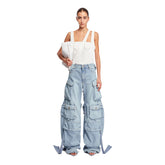 Blue Denim Long Pants - Women's jeans | PLP | dAgency