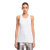 Top Bianco Con Strass - TOP DONNA | PLP | dAgency