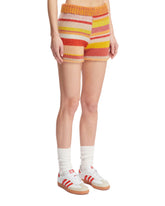 Multicolor Striped Shorts | PDP | dAgency