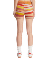 Multicolor Striped Shorts | PDP | dAgency