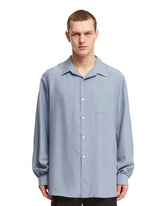 Blue Kiton Silk Shirt - Men's shirts | PLP | dAgency