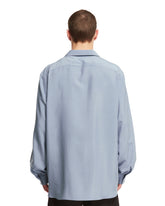 Blue Kiton Silk Shirt | PDP | dAgency