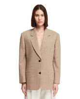 Beige Wool Blazer - Women's jackets | PLP | dAgency