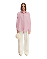 Attica Pink Cotton Shirt - THE ROW | PLP | dAgency