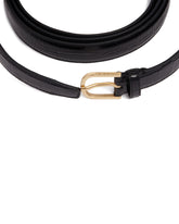 Black Leather belt - Women's belts | PLP | dAgency