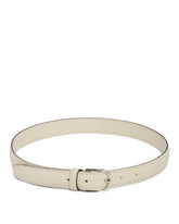 White Leather Belt - Women's belts | PLP | dAgency