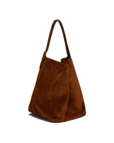 Brown Suede Bag - Women's tote bags | PLP | dAgency