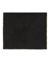 Black Embroidered Scarf | PDP | dAgency
