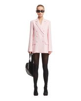 Pink Double-Breasted Jacket - VALENTINO WOMEN | PLP | dAgency