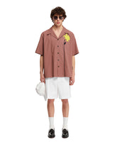 Brown Flower Detail Shirt - Men's shirts | PLP | dAgency