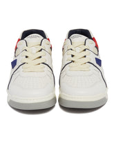 White One Stud Sneakers | PDP | dAgency