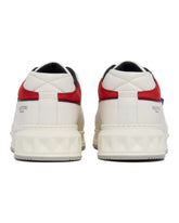 White One Stud Sneakers | PDP | dAgency
