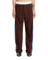 Brown Bicolor Track Pants - Men's trousers | PLP | dAgency