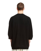 Black 3/4 Sleeve Sweater | PDP | dAgency